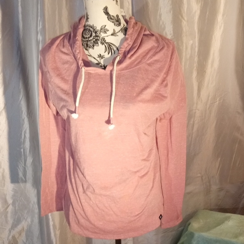 Colosseum Pink Lightweight Hoodie